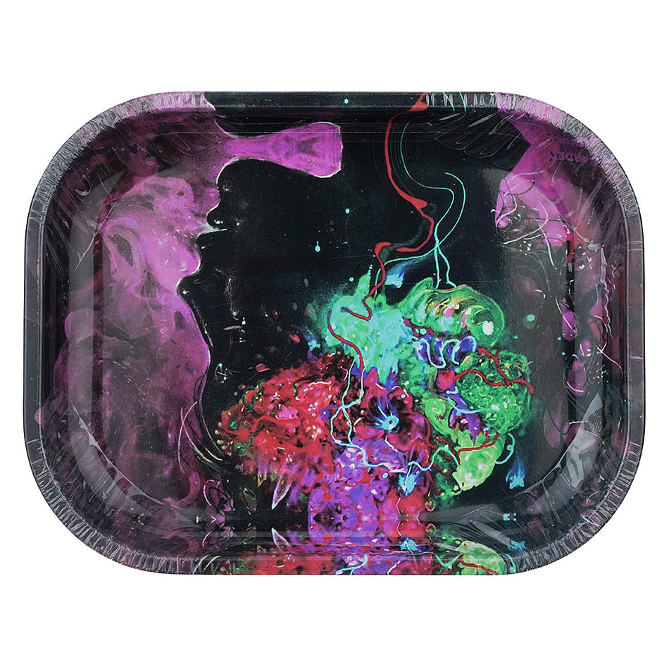 (TRAY) IDGAF METAL TRAY SMALL 12CT - ST100