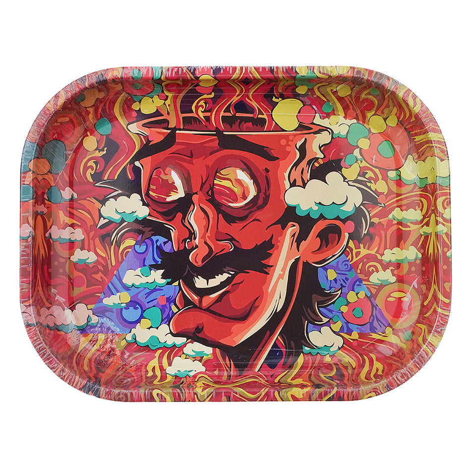 (TRAY) IDGAF METAL TRAY SMALL 12CT - ST200