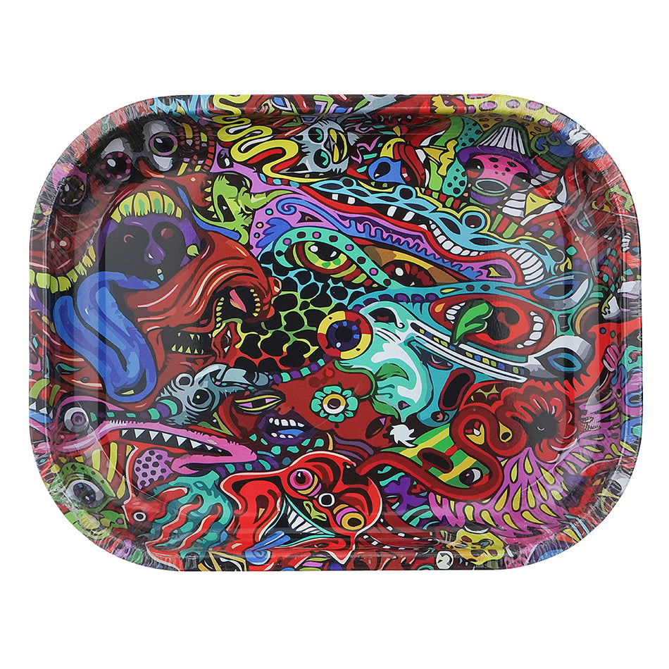 (TRAY) IDGAF METAL TRAY SMALL 12CT - ST200