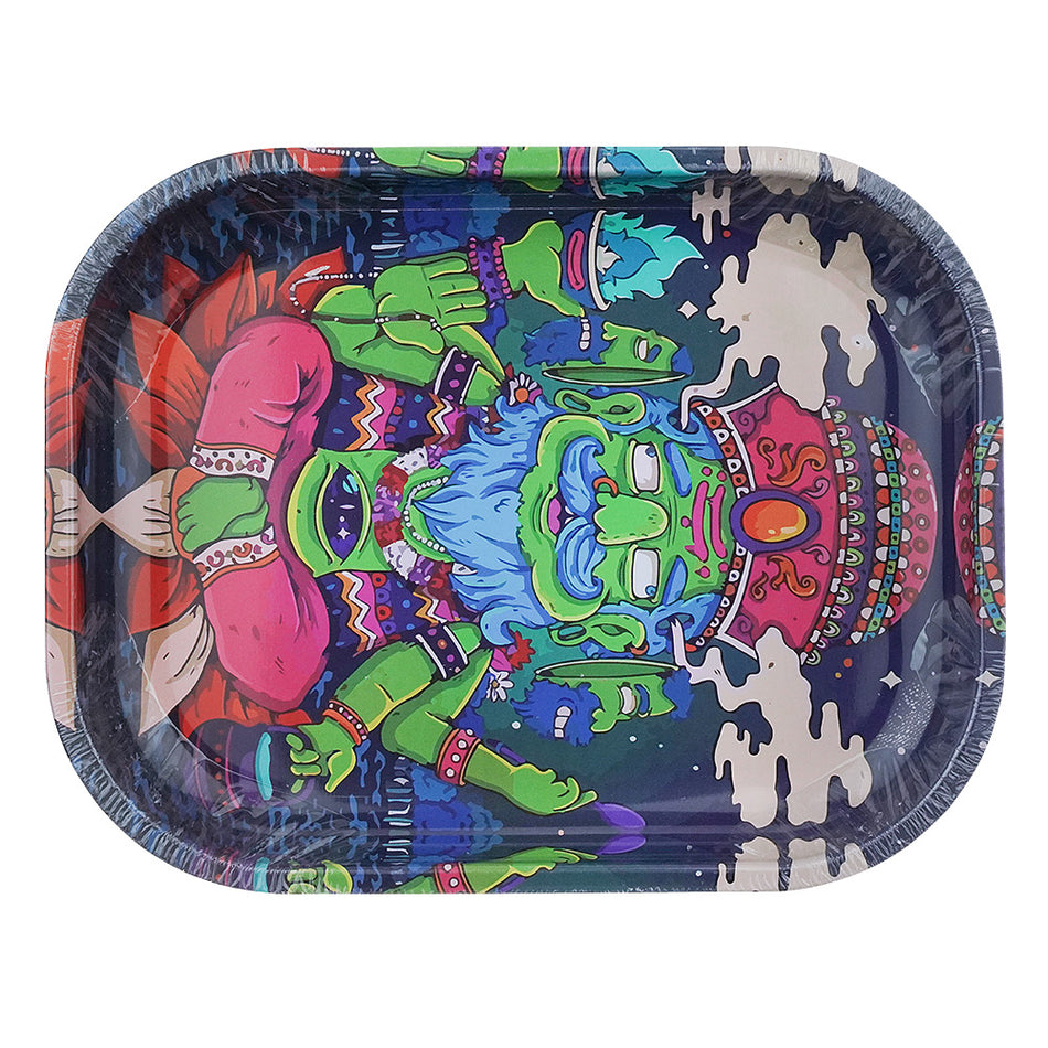 (TRAY) IDGAF METAL TRAY SMALL 12CT - ST200