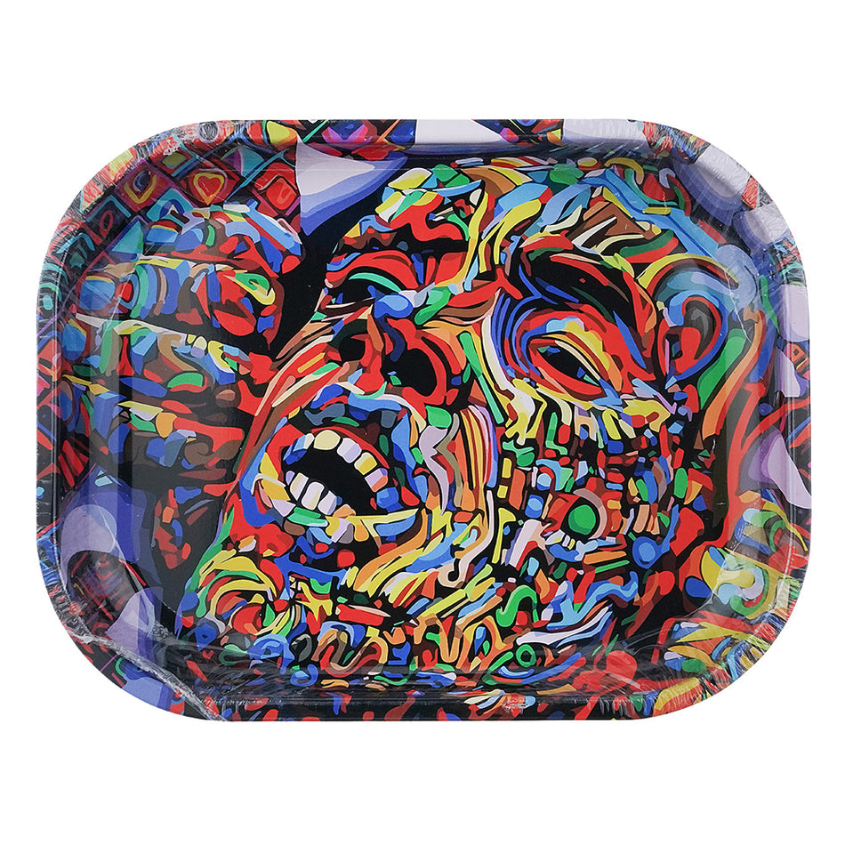 (TRAY) IDGAF METAL TRAY SMALL 12CT - ST200