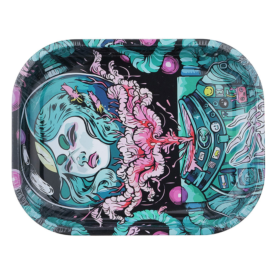 (TRAY) IDGAF METAL TRAY SMALL 12CT - ST200