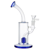 (RIG) 9" HEAVY OIL RIG - CLEAR BLUE