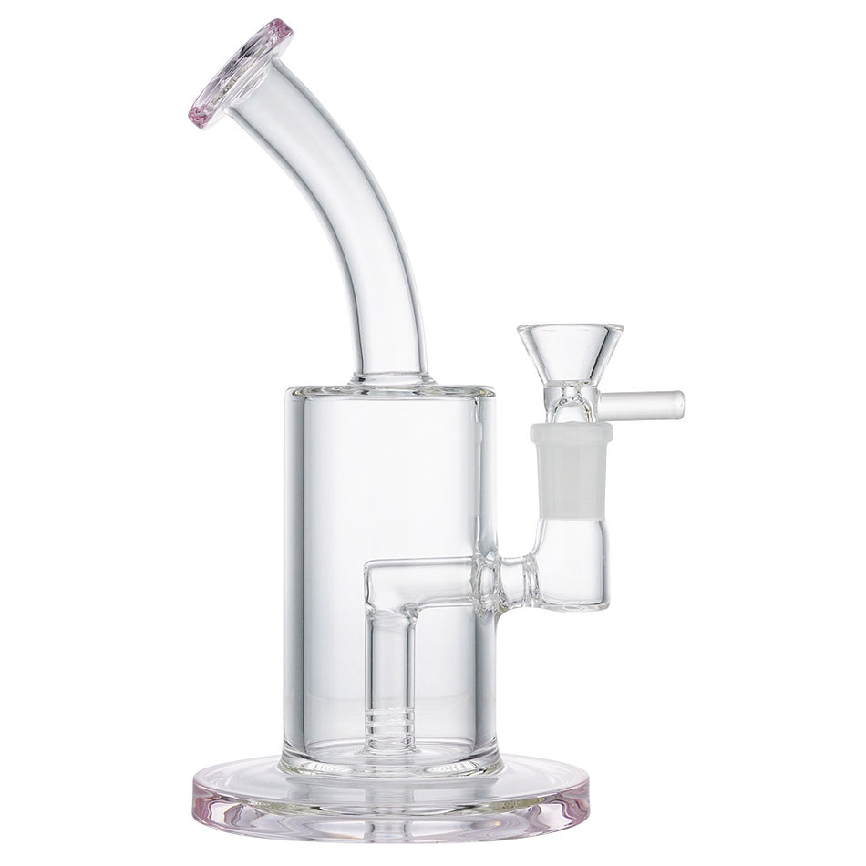 (RIG) 7.5" HEAVY OIL RIG - CLEAR PINK