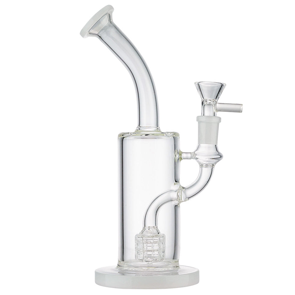 (RIG) 9" HEAVY - CLEAR WHITE