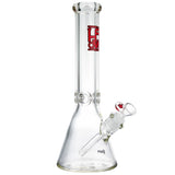 (WATER PIPE) 14" KRAVE 9MM THICK BEAKER - RED