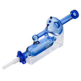 (NECTAR COLLECTOR) 10.5" KRAVE RECYCLER WITH CERAMIC TIP - BLUE