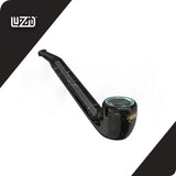 (BATTERY) LUZID KARTPIPE - BLACK GOLD MARBLE