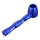 (METAL PIPE) 4.75" CNC PIPE GLASS STEM