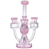 (WATER PIPE) 8" DOUBLE SHOT - PINK