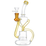 (RECYCLER) 9.5" TRIPLE SHOOTER INLINE PERC - GOLD