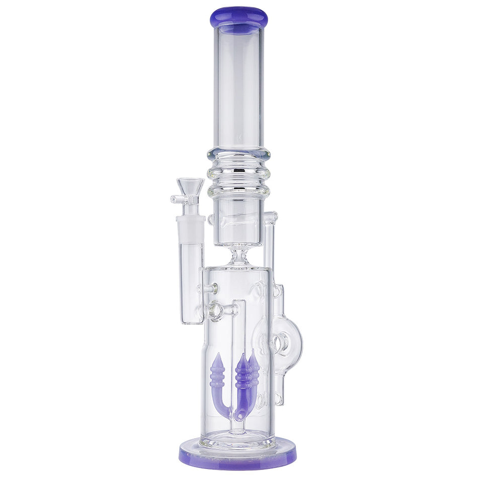 (WATER PIPE) 17" LOOKAH STYLE WHEEL ON THE SIDE - PURPLE
