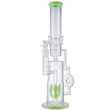 (WATER PIPE) 17" LOOKAH STYLE WHEEL ON THE SIDE - JADE GREEN