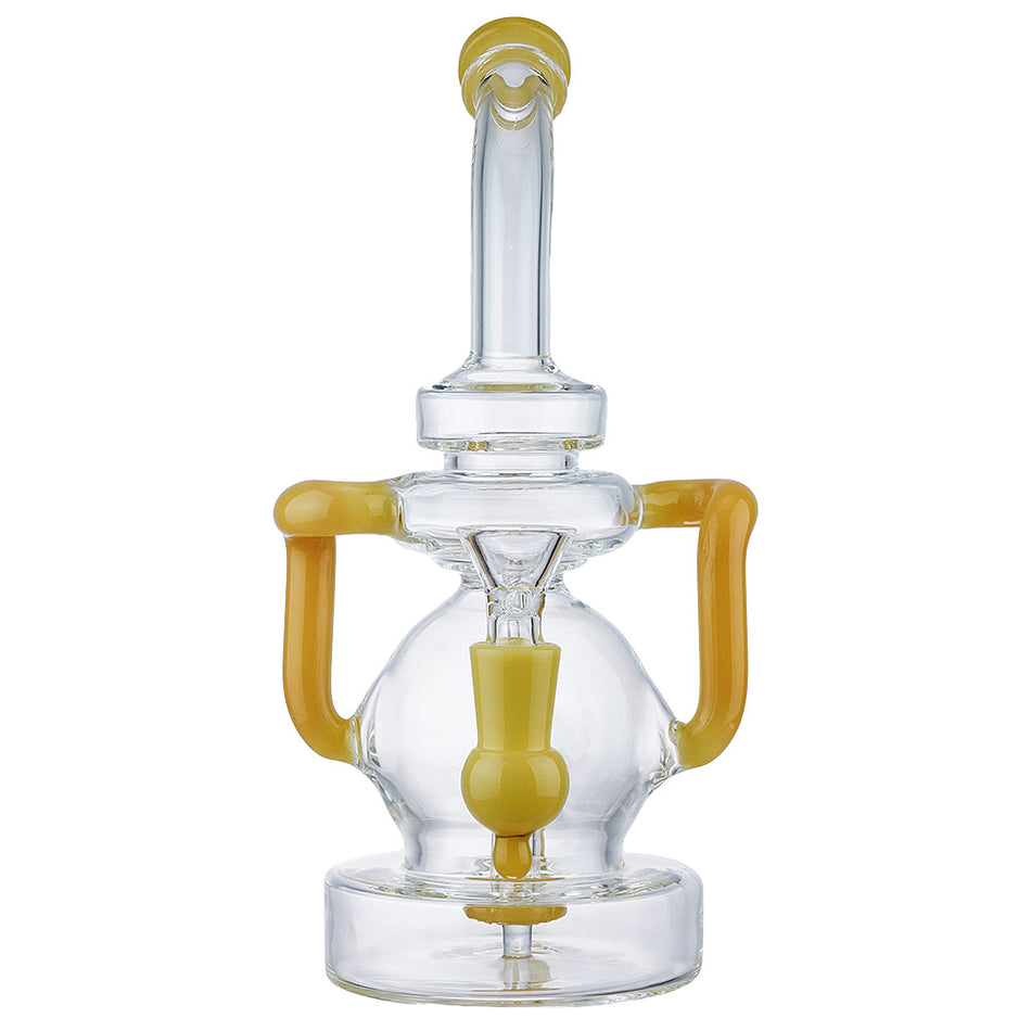 (RECYCLER) 9" COLOR RECYCLER - JADE AMBER