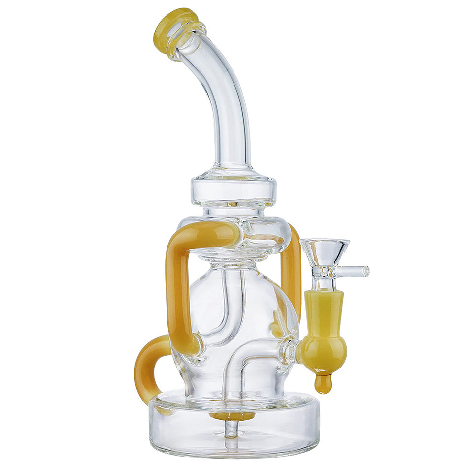 (RECYCLER) 9" COLOR RECYCLER - JADE AMBER