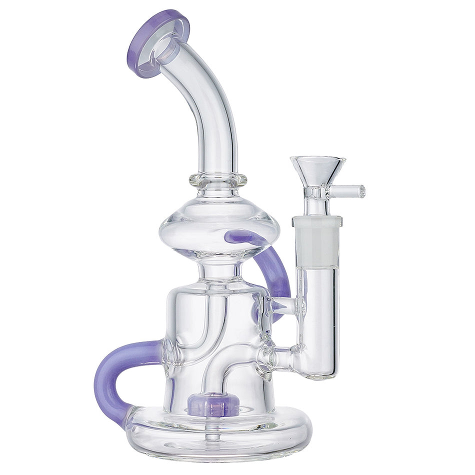 (RECYCLER) 8" COLOR RECYCLER - JADE PURPLE