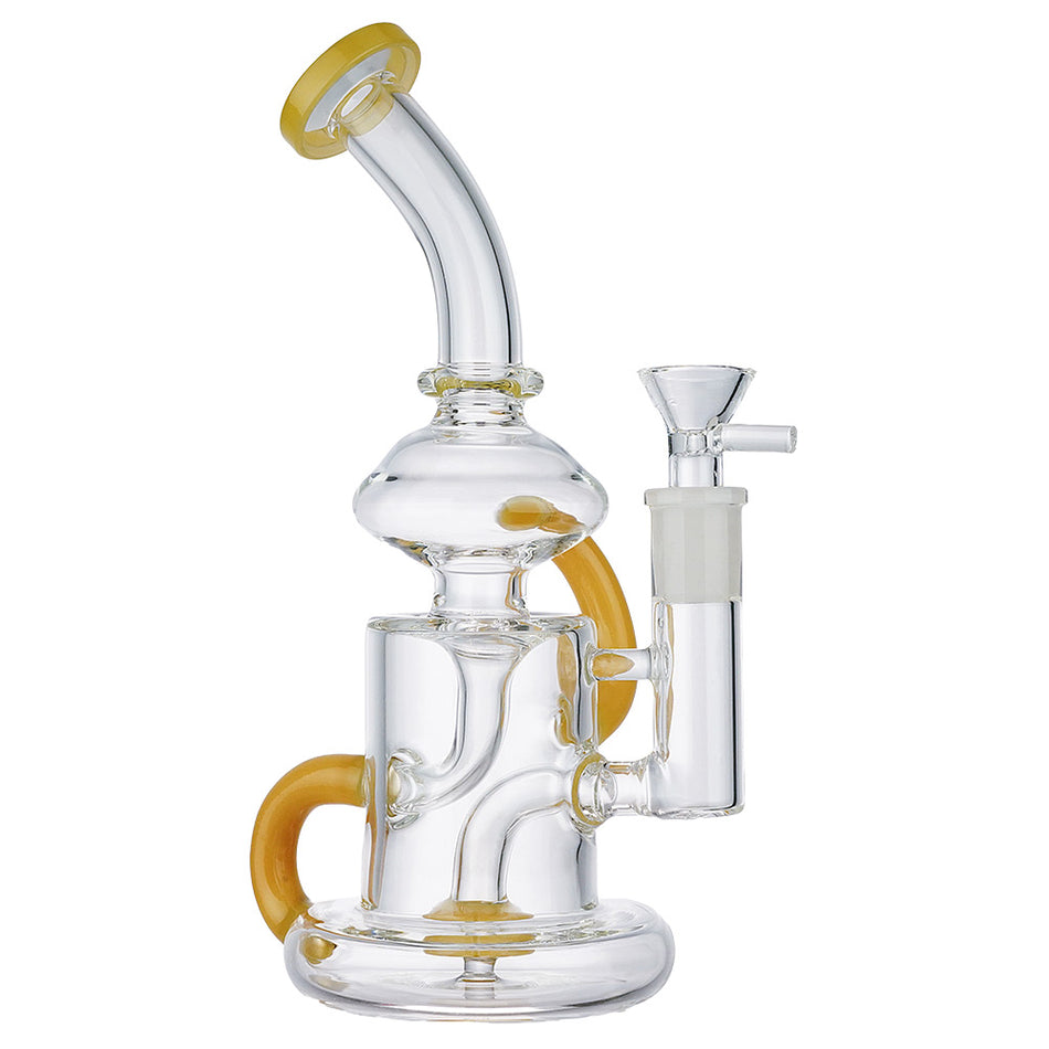 (RECYCLER) 8" COLOR RECYCLER - JADE YELLOW