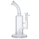 (WATER PIPE) 9.5" MATRIX WHIEEL PERC - CLEAR