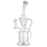 (WATER PIPE) 13.5" CONE JOINT TO BARREL RECYCLER - GREY