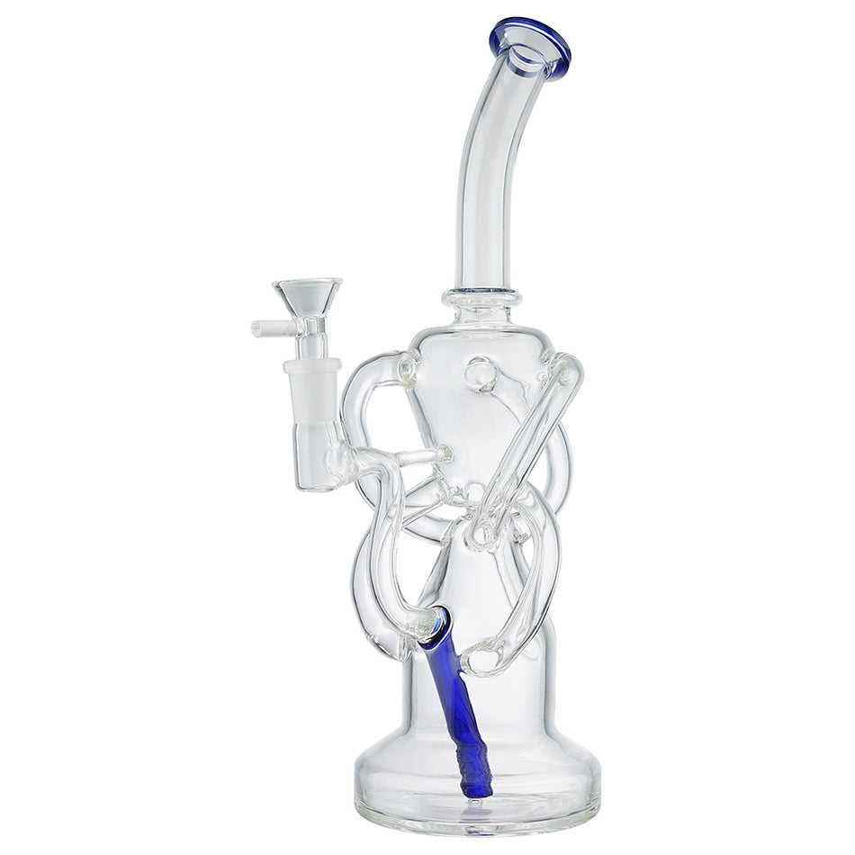 (WATER PIPE) 13" SIX JOINTS - BLUE