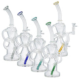 (WATER PIPE) 13" SIX JOINTS - BLUE