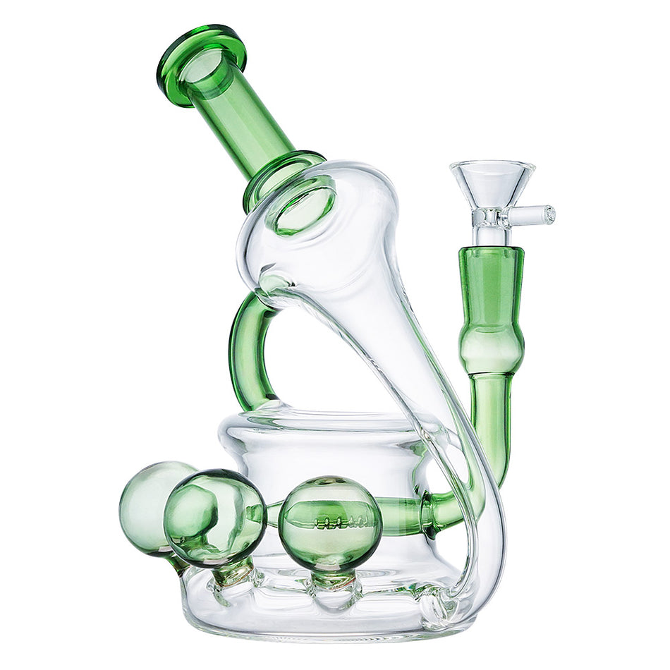 (RIG) 7" TRIPLE BUBBLE - GREEN