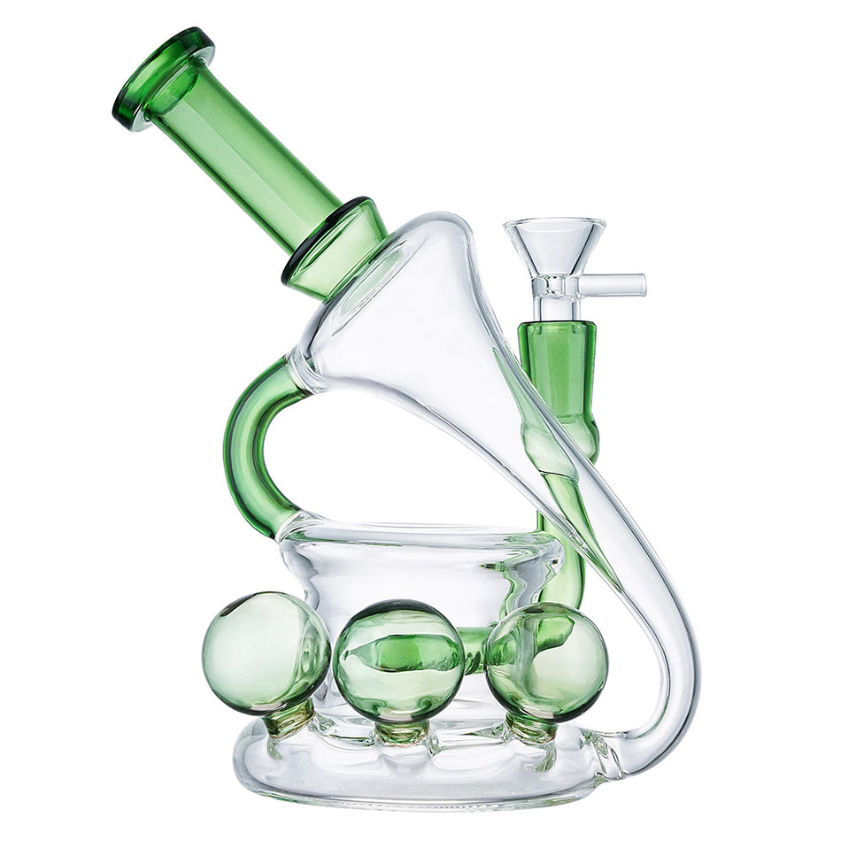 (RIG) 7" TRIPLE BUBBLE - GREEN