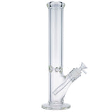 (WATER PIPE) 13.5" STRAIGHT TUBE - CLEAR