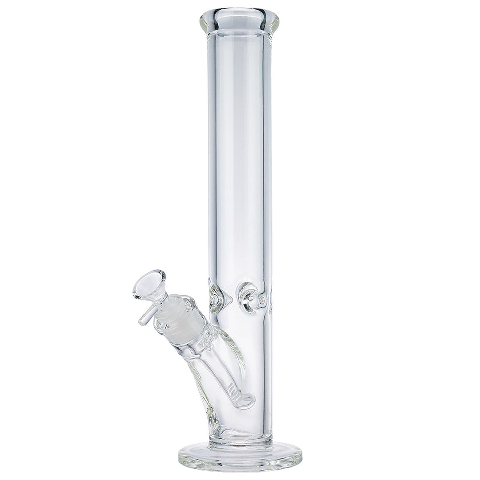 (WATER PIPE) 13.5" STRAIGHT TUBE - CLEAR