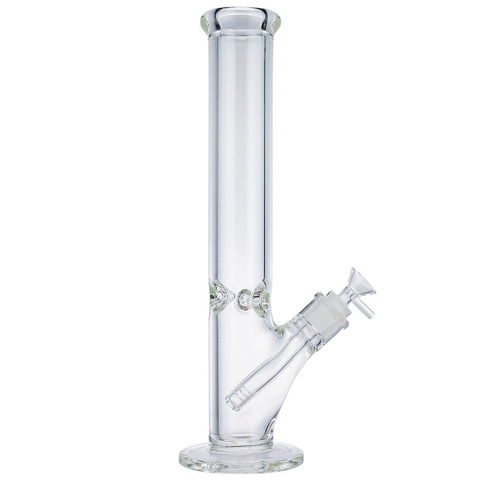 (WATER PIPE) 13.5" STRAIGHT TUBE - CLEAR