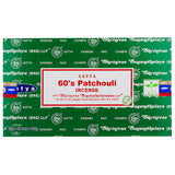 (INCENSE) NAG CHAMPA 15G - 60'S PATCHOULI 12CT