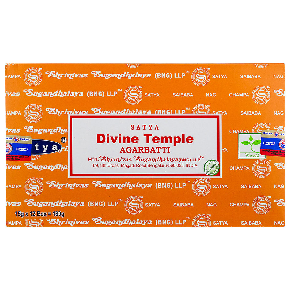 (INCENSE) NAG CHAMPA 15G - DIVINE TEMPLE