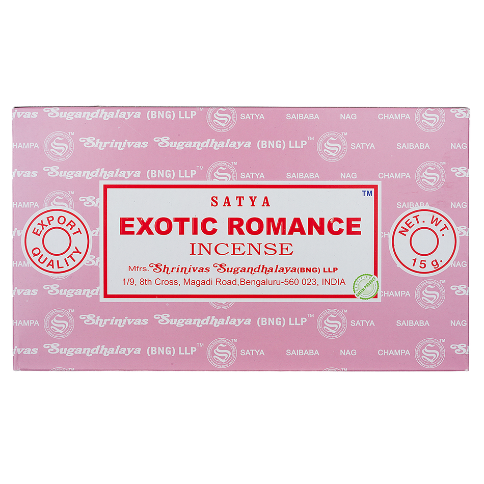 (INCENSE) NAG CHAMPA 15G - EXOTIC ROMANCE