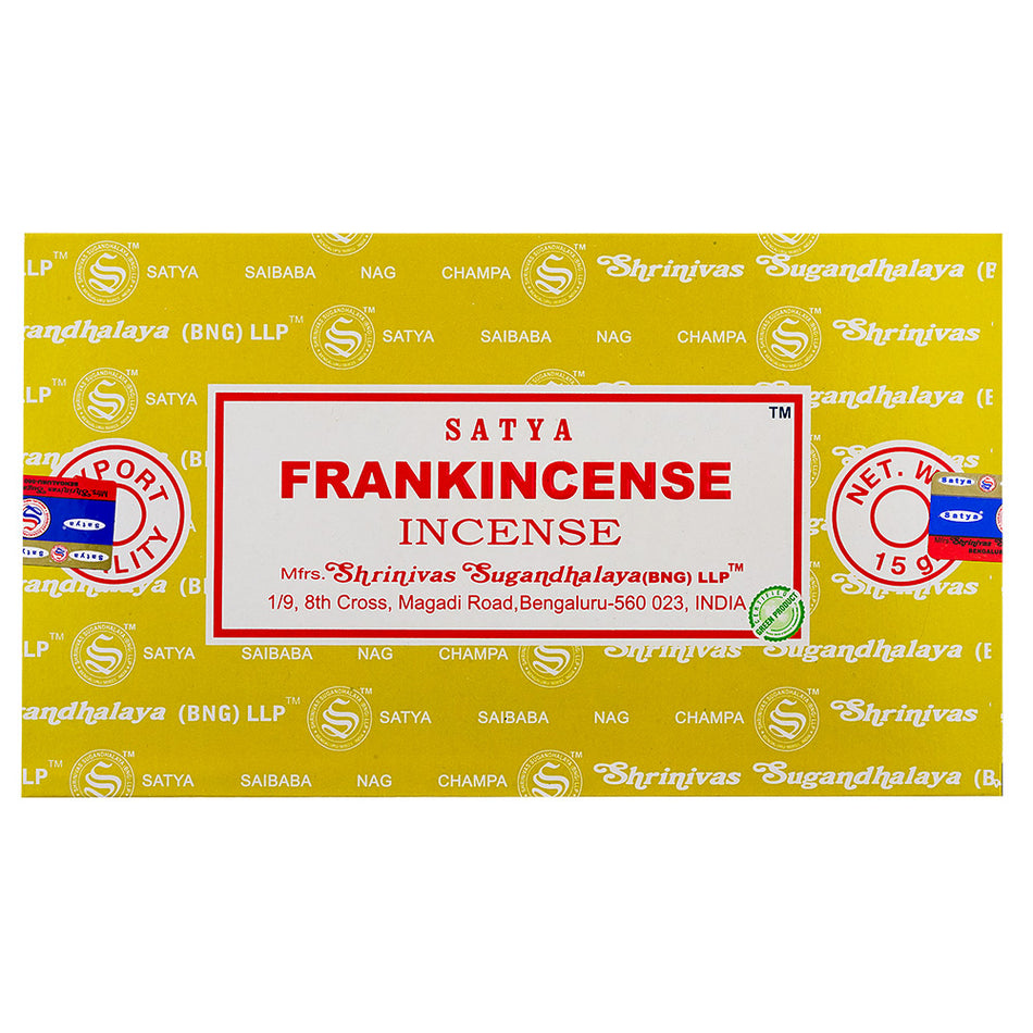 (INCENSE) NAG CHAMPA 15G - FRANKINCENSE 12CT