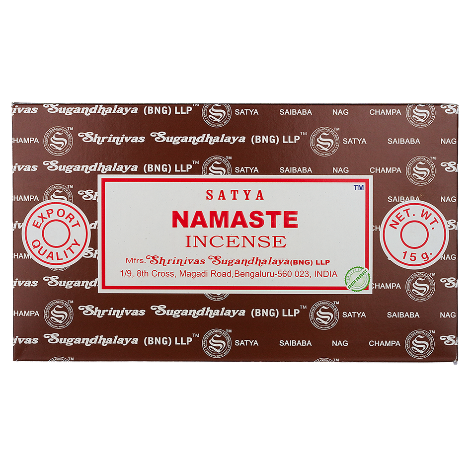 (INCENSE) NAG CHAMPA 15G - NAMASTE