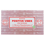 (INCENSE) NAG CHAMPA 15G - POSITIVE VIBES 12CT