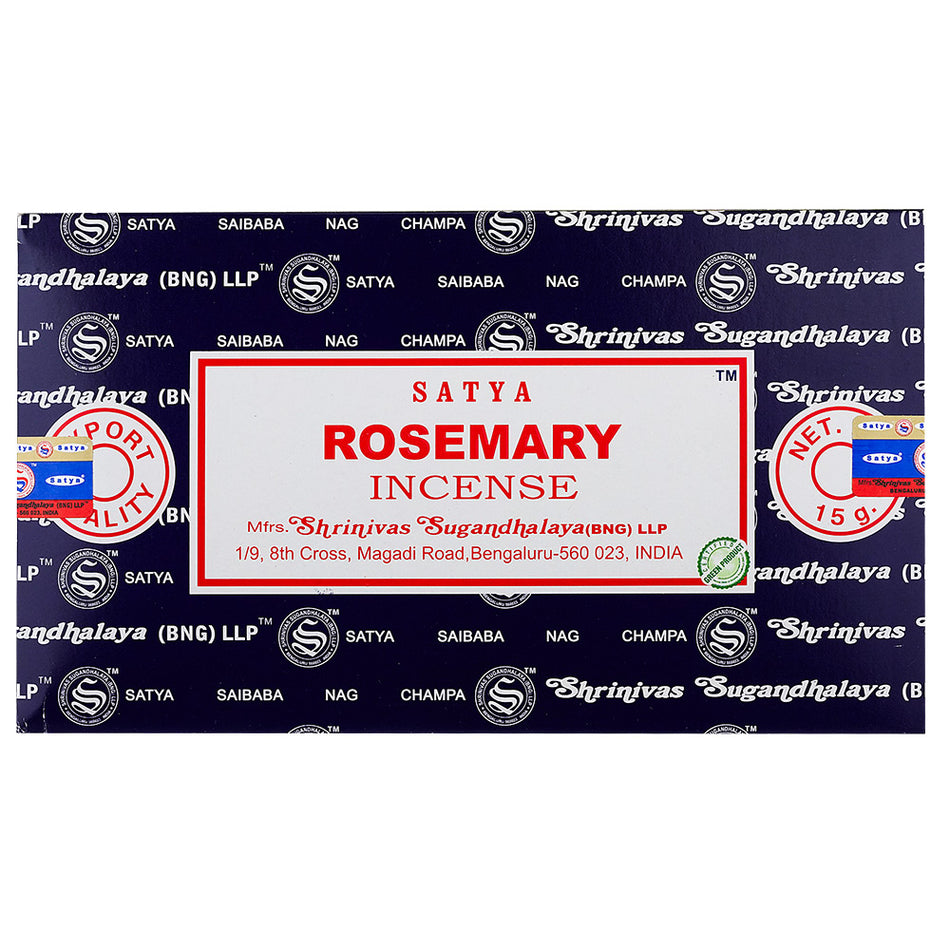 (INCENSE) NAG CHAMPA 15G - ROSEMARY 12CT