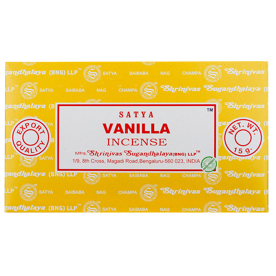(INCENSE) NAG CHAMPA 15G - VANILLA 12CT