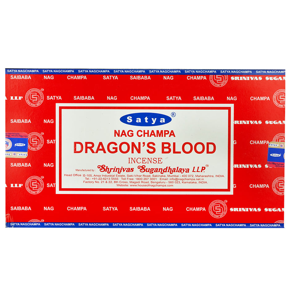 (INCENSE) NAG CHAMPA 15G - DRAGON'S BLOOD 12CT
