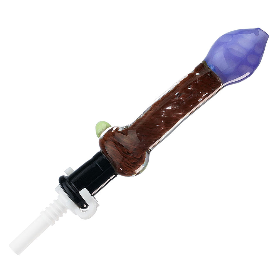 (NECTAR STRAW) CLOUDY COLOR WITH 10mm CERAMIC TIP