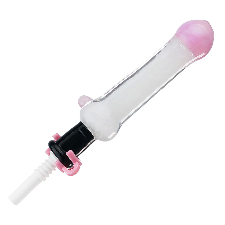 (NECTAR STRAW) CLOUDY COLOR WITH 10mm CERAMIC TIP