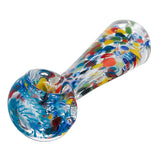 (HAND PIPE) 3.75" COLOR DOT FRITS