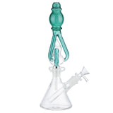 (NECTAR STRAW) WITH WATER PIPE & CERAMIC SCREW TIP - TEAL