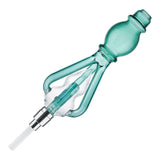 (NECTAR STRAW) WITH WATER PIPE & CERAMIC SCREW TIP - TEAL