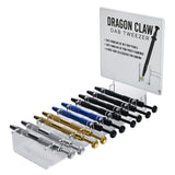 (TWEEZER) DRAGON CLAW (DAB TWEEZER) SET 10CT - ASSORTED COLOR