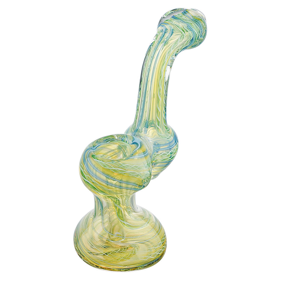 (BUBBLER) 5" GLASS THREADING LINE