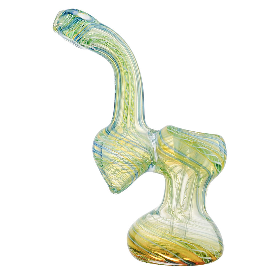 (BUBBLER) 5" GLASS THREADING LINE