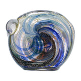 (HAND PIPE) 3.5" HEAVY DICHRO SPOON PIPE - ASSORTED