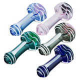 (HAND PIPE) 4" WHITE RIBBON ACCENT