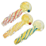 (HAND PIPE) 4.5" TWISTED - ASSORTED